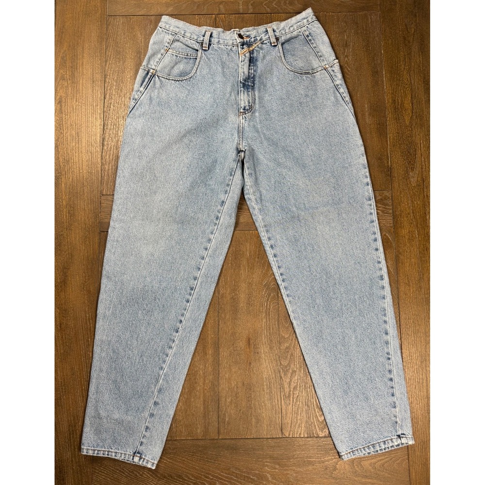 Vintage‎ 90s Pepe Men's Jeans Austin Acid  Wash High Rise Tapered Jeans 32x30